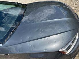 2019 AUDI A5 CONVERTIBLE 4-CYL, TURBO, 2.0 LITER PREMIUM PLUS CABRIOLET 2D at T&T Repairables - used car dealership in Spencer, Indiana.