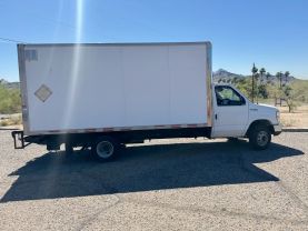 2012 FORD E450 COMMERCIAL VANS CARGO 6.8L V10 EFI XL PICKUP 4D 8 FT