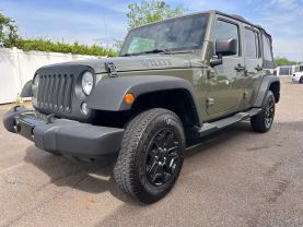 2015 JEEP WRANGLER SUV V6, 3.6 LITER UNLIMITED WILLYS WHEELER SPORT UTILITY 4D