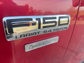 2008 FORD F150 SUPERCREW CAB PICKUP V8, FLEX FUEL, 5.4 LITER LARIAT PICKUP 4D 6 1/2 FT