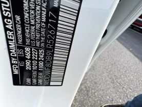 2020 MERCEDES-BENZ C-CLASS