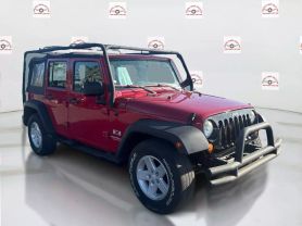 2007 JEEP WRANGLER SUV V6, 3.8 LITER UNLIMITED X SPORT UTILITY 4D