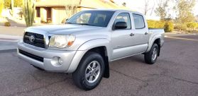 2011 TOYOTA TACOMA DOUBLE CAB PICKUP V6, 4.0 LITER PRERUNNER PICKUP 4D 5 FT at The One Autosales Inc in Phoenix , AZ 85022  33.60461470880989, -112.03641575767358