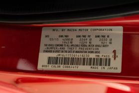 2016 MAZDA MAZDA6 SEDAN 4CYL PZEV SKYACTIV-G 2.5L I TOURING SEDAN 4D