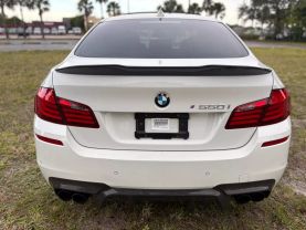 2013 BMW 5 SERIES SEDAN V8, TWIN TURBO, 4.4 LITER 550I SEDAN 4D