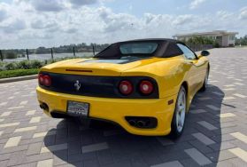 2001 FERRARI 360 SPYDER "MANUAL GATED 6-SPEED COUPE - 2