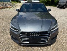 2019 AUDI A5 CONVERTIBLE 4-CYL, TURBO, 2.0 LITER PREMIUM PLUS CABRIOLET 2D at T&T Repairables - used car dealership in Spencer, Indiana.