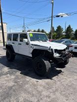 2014 JEEP WRANGLER SUV V6, 3.6 LITER UNLIMITED SAHARA SPORT UTILITY 4D