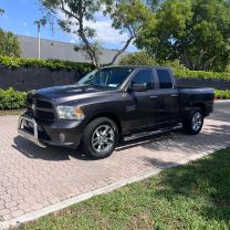 2019 RAM 1500 CLASSIC QUAD CAB PICKUP V6, FLEX FUEL, 3.6 LITER EXPRESS PICKUP 4D 6 1/3 FT