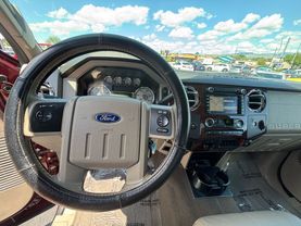 2009 FORD F250 SUPER DUTY SUPER CAB PICKUP V8, TURBO DSL 6.4L LARIAT PICKUP 4D 6 3/4 FT