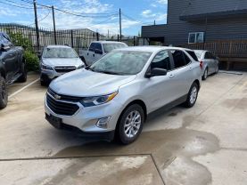 2021 CHEVROLET EQUINOX SUV 4-CYL, TURBO, 1.5 LITER LS SPORT UTILITY 4D at Motors On Wheels - used car dealership in Houston, Texas.