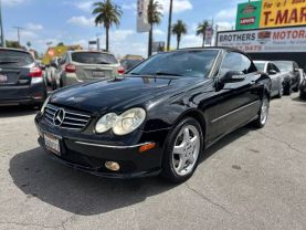 2004 MERCEDES-BENZ CLK-CLASS CONVERTIBLE V8, 5.0 LITER CLK 500 CABRIOLET 2D