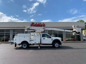 2017 FORD F550 SUPER DUTY 46FT BUCKET TRUCK ALTEC AT41M BUCKET TRUCKS V8, TURBO DIESEL, 6.7 LITER XL 169" W.B. 2D - Eddies Auto Sales