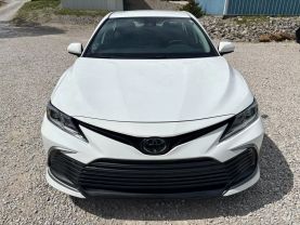 2023 TOYOTA CAMRY SEDAN 4-CYL, 2.5 LITER LE SEDAN 4D at T&T Repairables - used car dealership in Spencer, Indiana.