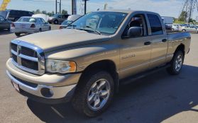 2004 DODGE RAM 1500 QUAD CAB PICKUP V8, HEMI, 5.7 LITER ST PICKUP 4D 8 FT