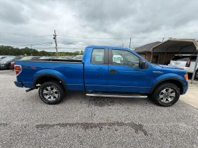 2013 FORD F150 SUPER CAB PICKUP V8, FLEX FUEL, 5.0 LITER STX PICKUP 4D 6 1/2 FT