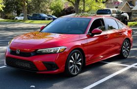 2022 HONDA CIVIC SEDAN RALLYE RED AUTOMATIC - Capital City Auto