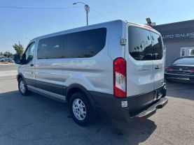 2015 FORD TRANSIT 150 WAGON PASSENGER V6, FLEX FUEL, 3.7 LITER XLT W/LOW ROOF W/SLIDING SIDE DOOR VAN 3D