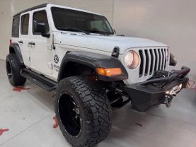 2018 JEEP WRANGLER UNLIMITED SUV V6, 3.6 LITER ALL NEW SPORT S SPORT UTILITY 4D