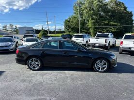 2012 AUDI A6 SEDAN BLACK AUTOMATIC - Auto Solutions of Greensboro LLC, NC, 36.05701, -79.84368
