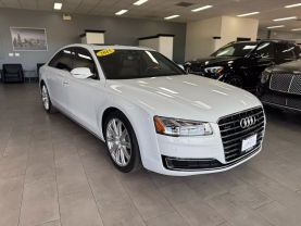 2015 AUDI A8 SEDAN V6, SUPERCHARGED, 3.0 LITER L 3.0T SEDAN 4D