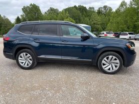 2021 VOLKSWAGEN ATLAS SUV V6, 3.6 LITER SEL 4MOTION (2021.5) SPORT UTILITY 4D at T&T Repairables - used car dealership in Spencer, Indiana.