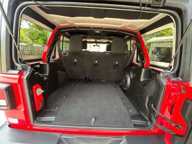 2018 JEEP WRANGLER UNLIMITED SUV V6, 3.6 LITER ALL NEW SAHARA SPORT UTILITY 4D
