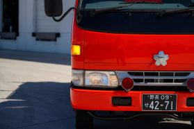 1997 TOYOTA DYNA TRUCK 15B FIRE TRUCK