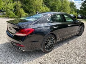 2019 GENESIS G70 SEDAN 4-CYL, TURBO, GDI, 2.0 LITER 2.0T ADVANCED SEDAN 4D at T&T Repairables - used car dealership in Spencer, Indiana.