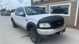 2001 FORD F150 SUPERCREW CAB PICKUP V8, 5.4 LITER SHORT BED 4D