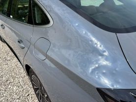 2024 HYUNDAI SONATA HYBRID SEDAN 4-CYL, HYBRID, GDI, 2.0 LITER LIMITED SEDAN 4D at T&T Repairables - used car dealership in Spencer, Indiana.