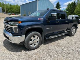 2022 CHEVROLET SILVERADO 2500 HD CREW CAB PICKUP V8, TURBO DIESEL, 6.6 LITER LTZ PICKUP 4D 6 1/2 FT at T&T Repairables - used car dealership in Spencer, Indiana.