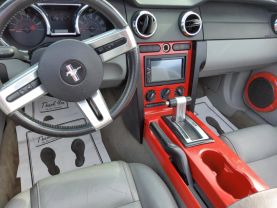 2006 FORD MUSTANG CONVERTIBLE V6, 4.0 LITER CONVERTIBLE 2D