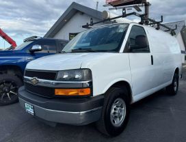 2016 CHEVROLET EXPRESS 3500 CARGO CARGO V8, FLEX FUEL, 6.0 LITER VAN 3D