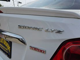 2016 CHEVROLET SONIC SEDAN 4-CYL, TURBO, 1.4 LITER LTZ SEDAN 4D