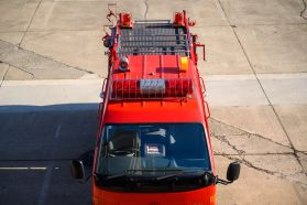 1997 TOYOTA DYNA TRUCK 15B FIRE TRUCK