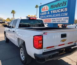 2017 CHEVROLET SILVERADO 1500 CREW CAB PICKUP V8, ECOTEC3, 5.3 LITER WORK TRUCK PICKUP 4D 5 3/4 FT