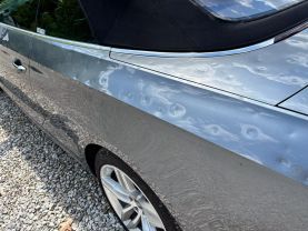 2019 AUDI A5 CONVERTIBLE 4-CYL, TURBO, 2.0 LITER PREMIUM PLUS CABRIOLET 2D at T&T Repairables - used car dealership in Spencer, Indiana.