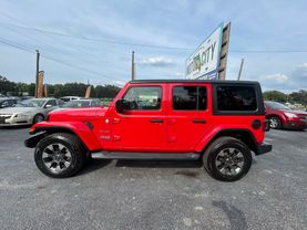 2018 JEEP WRANGLER UNLIMITED SUV V6, 3.6 LITER ALL NEW SAHARA SPORT UTILITY 4D