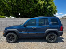 2003 JEEP LIBERTY SUV V6, 3.7 LITER SPORT UTILITY 4D