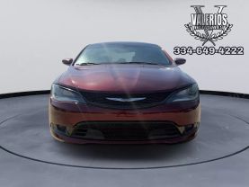 2016 CHRYSLER 200 SEDAN V6, FLEX FUEL, 3.6 LITER 200S SEDAN 4D