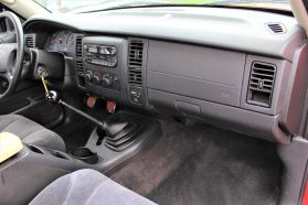 2004 DODGE DAKOTA REGULAR CAB PICKUP V6, 3.7 LITER SPORT PICKUP 2D 6 1/2 FT