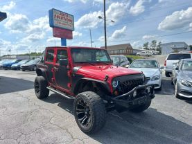 2011 JEEP WRANGLER SUV RED AUTOMATIC - Auto Solutions of Greensboro LLC, NC, 36.05701, -79.84368