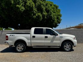 2007 FORD F150 SUPERCREW CAB PICKUP V8, FLEX FUEL, 5.4 LITER XLT PICKUP 4D 5 1/2 FT