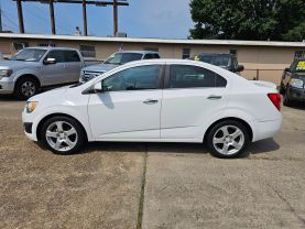 2016 CHEVROLET SONIC SEDAN 4-CYL, TURBO, 1.4 LITER LTZ SEDAN 4D