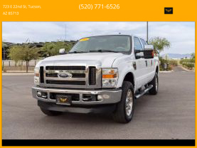 2008 FORD F350 SUPER DUTY CREW CAB PICKUP V8, TURBO DSL 6.4L XLT PICKUP 4D 6 3/4 FT