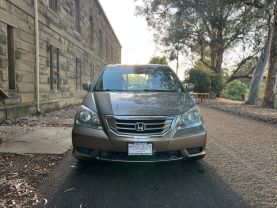 2009 HONDA ODYSSEY VAN V6, VTEC, 3.5 LITER EX-L MINIVAN 4D