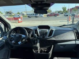 2015 FORD TRANSIT 150 WAGON PASSENGER V6, FLEX FUEL, 3.7 LITER XLT W/LOW ROOF W/SLIDING SIDE DOOR VAN 3D