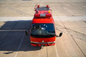 1997 TOYOTA DYNA TRUCK 15B FIRE TRUCK