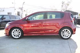 2017 CHEVROLET SONIC HATCHBACK 4-CYL, TURBO, 1.4 LITER LT HATCHBACK 4D